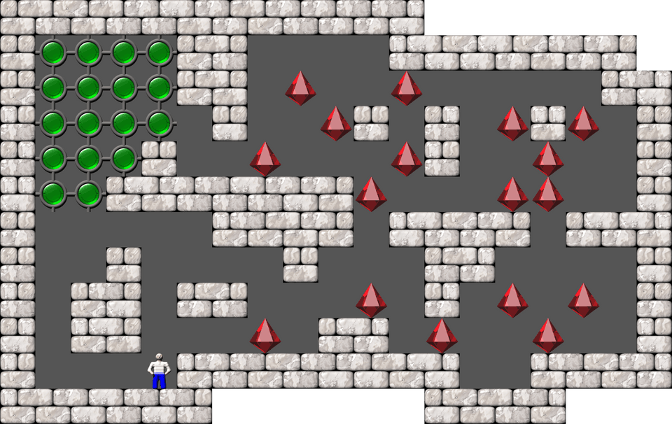 Sokoban Original Extra Sharpen level 13